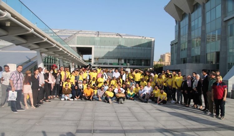 Nasser Fellowship Team visits Bibliotheca Alexandrina   