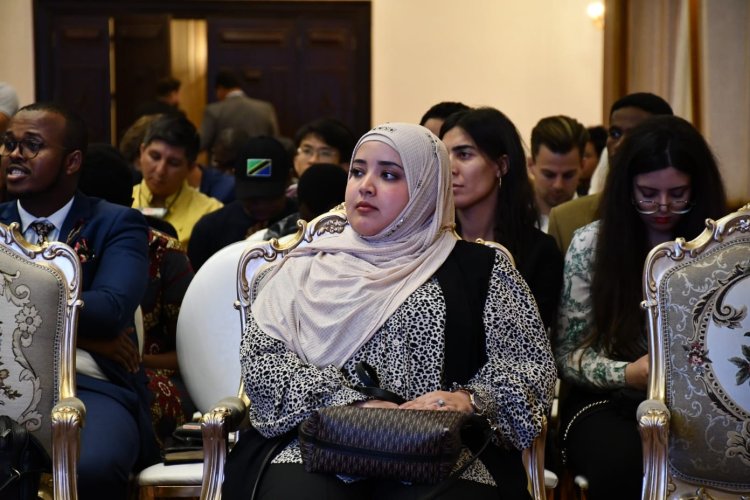A dialogue session on “The Nationalization of Suez Canal...People’s Epic” at the closing activities of the fourth day of Nasser Fellowship for International Leadership