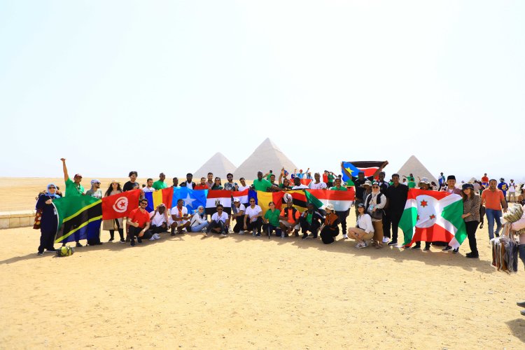 Giza Pyramids received World youth