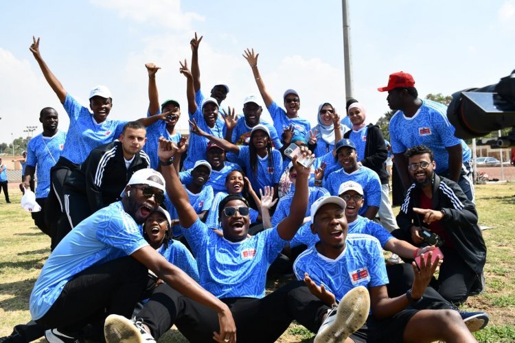 Une journée sportive au Stade international du Caire pour les participants à la Bourse Nasser pour le Leadership International
