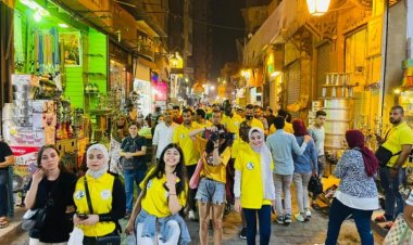 Clôture de la 9ème journée de la Bourse Nasser : Une tournée historique au cœur d'Al-Hussein et de Khan Al-Khalili