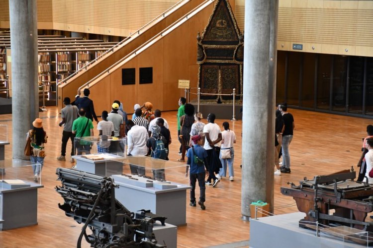 Les jeunes de la Bourse Nasser pour le Leadership International en visite à Alexandrie