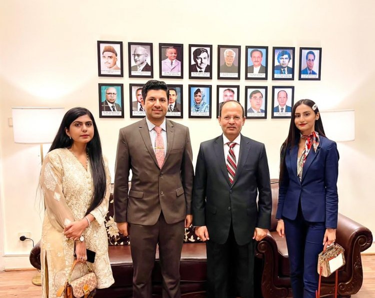 L'ambassade du Pakistan au Caire accueille les diplômés de la Bourse ‎Nasser pour le leadership international