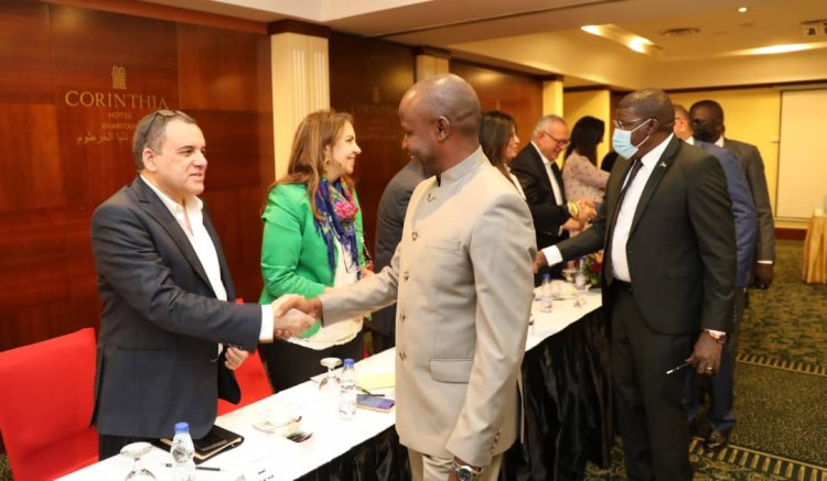 Ghazaly  meets with Al-Burhan and the Sudanese Revolutionary Fronts (SRF) 