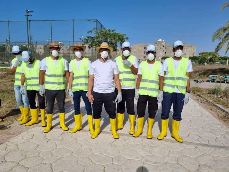 "Hannibal Al-Saghir" Balozi wa Udhamini wa Nasser kwa Uongozi wa Kimataifa azindua kampeni ya kusafisha mibuga huko Sirte, Libya 