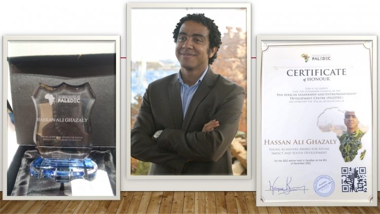 Ghazaly wins 2022 African Social Impact and Youth Development Award