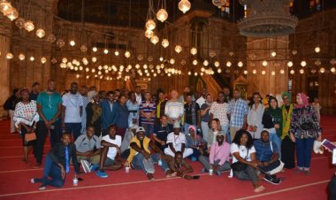 La Bourse Nasser en visite à la Citadelle de Saladin