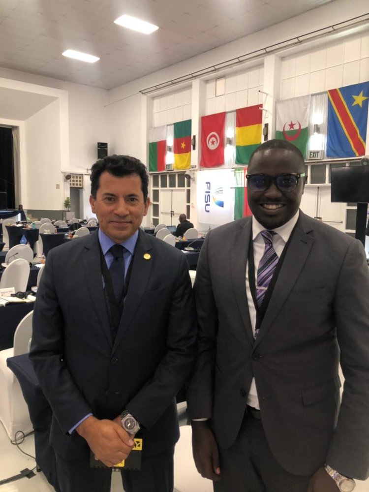 Le ministre égyptien des Sports élu président de la fédération africaine du sport universitaire (FASU) et le Diplômé de la bourse Nasser les a proclamés