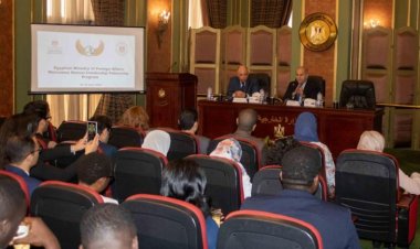 Les jeunes leaders de la Bourse Nasser reçus par le ministère égyptien des Affaires étrangères