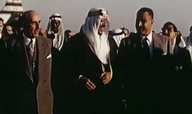 Ziara ya Rais AbdelNasser Kwa Ufalme wa Saudi Arabia mnamo Mwaka 1956