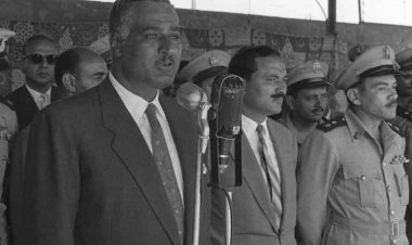 Discours du dirigeant Gamal Abdel Nasser lors du camp de jeunesse à Marsa Matrouh en 1953