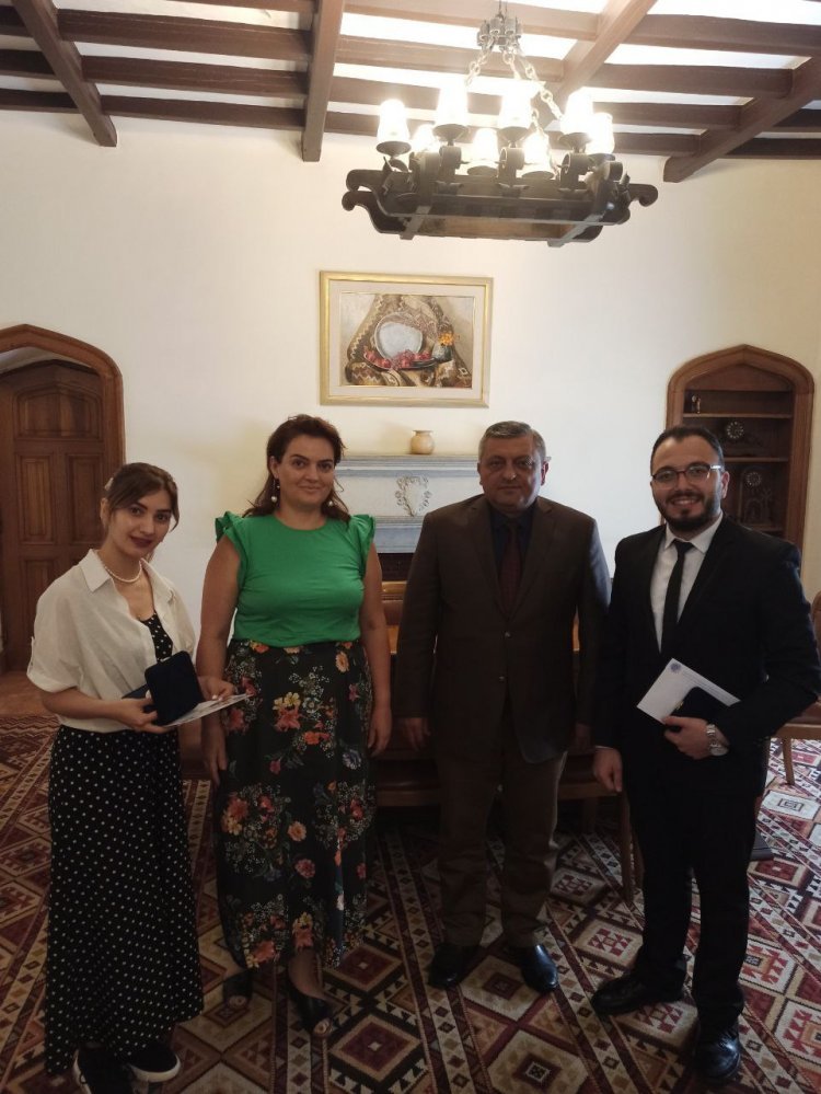 Ubalozi wa Jamhuri ya Armenia Mjini Kairo wakaribisha Mhitimu wa kwanza Armenia kutoka Udhamini wa Nasser kwa Uongozi wa Kimataifa